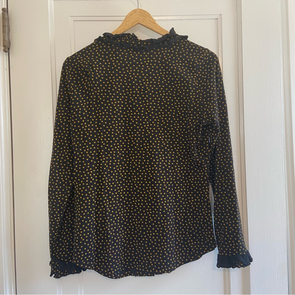 Boden Alberta Ruffle button down top - Picture 5 of 6